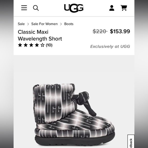 UGG Booties 🖤 - Picture 4 of 9